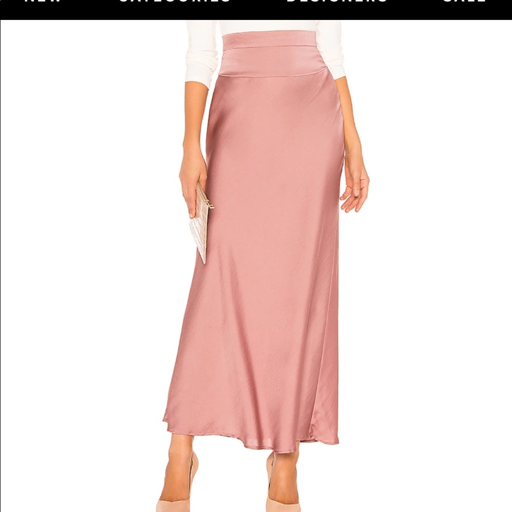 Free people mauve skirt